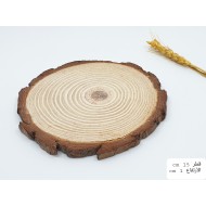 Circular natural wood 15*1cm